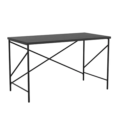 Home Office Parsons Desk with Oil Rubbed Bronze Metal Black - Martha Stewart