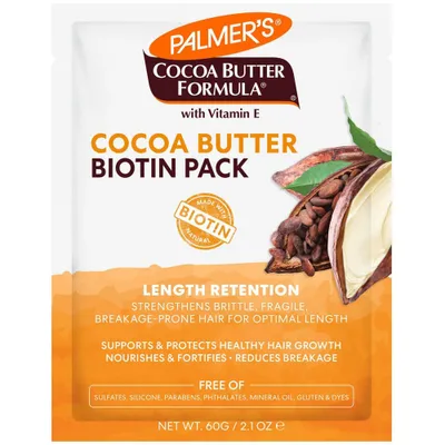 Palmers Cocoa Butter Formula Biotin Hair Treatment Pack - 2.1oz