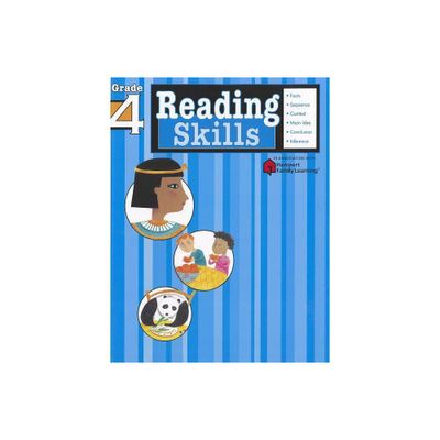 Reading Skills: Grade 4 (Flash Kids Harcourt Family Learning) - (Paperback)