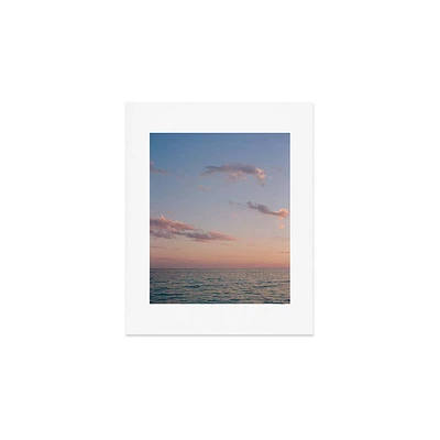 Deny Designs 8x10 Bethany Young Photography Ocean Moon on Film Unframed Art Print