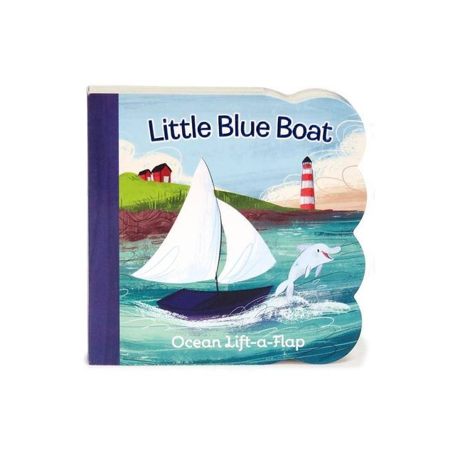 LITTLE BLUE BOAT (Lift-a-Flap) (Ginger Swift) (Board Book)