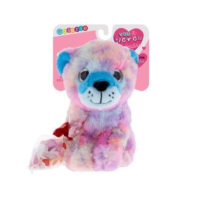 Galerie Valentines Leopard Plush with Candy - 0.93oz