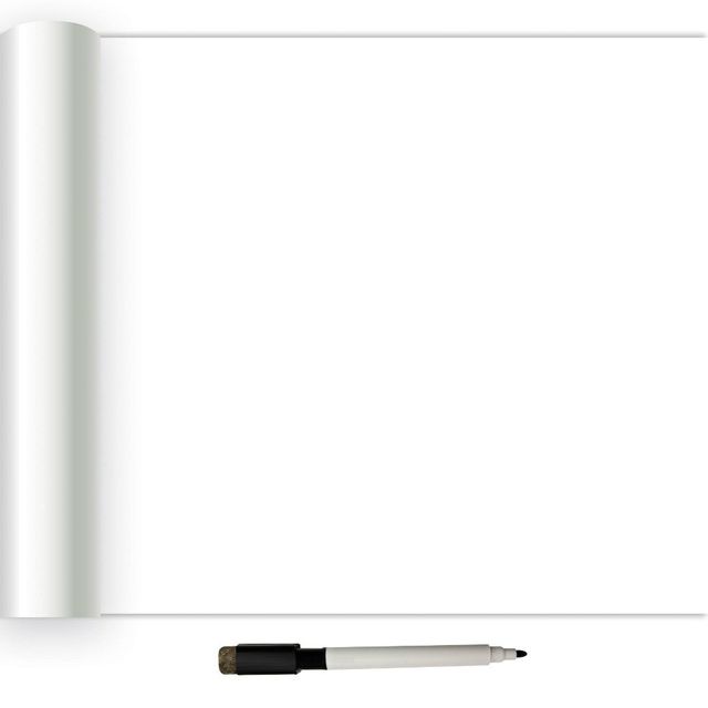 NuWallpaper Dry Erase Peel & Stick Wallpaper White