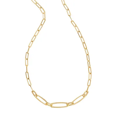 Kendra Scott Etta 14K  Over Brass Chain Necklace