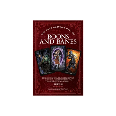 The Game Masters Deck of Boons and Banes - by Ginny Di (Paperback)