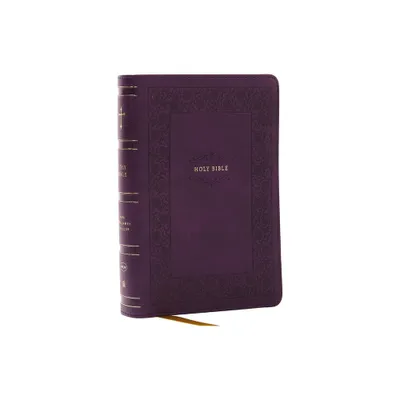 NKJV Compact Paragraph-Style Bible W/ 43,000 Cross References, Purple Leathersoft, Red Letter, Comfort Print: Holy Bible, New King James Version