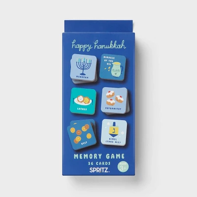 36pc Hanukkah Memory Game Kit - Spritz