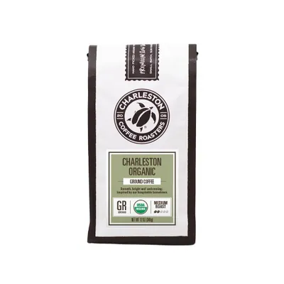 Charleston Coffee Roasters Charleston Organic Medium Roast Ground Coffee - 12oz