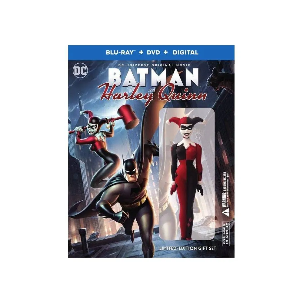 Warner Bros DCU: Batman And Harley Quinn Deluxe Edition (Blu-ray + DVD) |  The Market Place