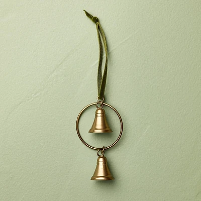 Brass Bell Ring Christmas Tree Ornament - Hearth & Hand with Magnolia