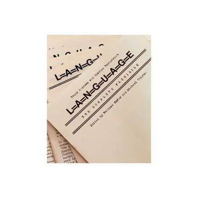 Bruce Andrews and Charles Bernsteins L=a=n=g=u=a=g=e - (Recencies Series: Research and Recovery in Twentieth-Century) (Hardcover)