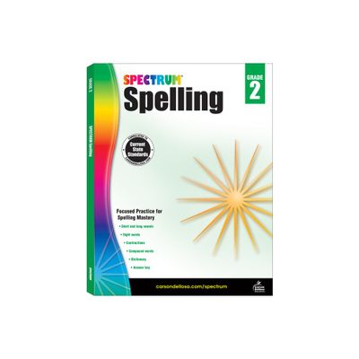 Spectrum Spelling, Grade 2 - (Paperback)