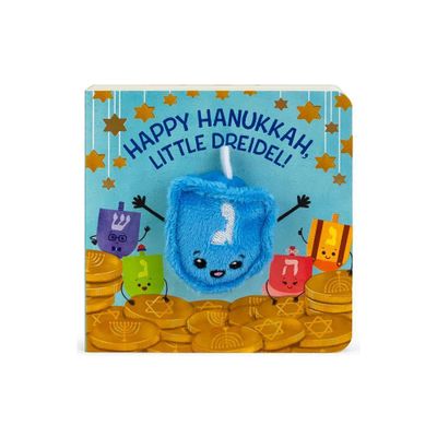 Happy Hanukkah Little Dreidel - by Brick Puffinton (Board Book)