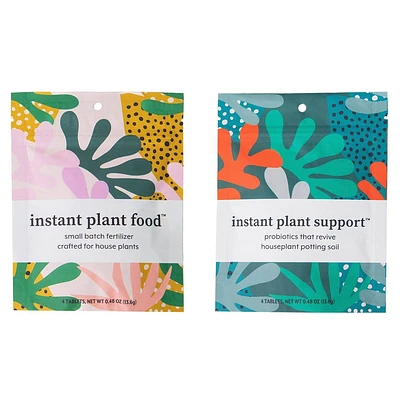 Instant Plant Food Thrive 2 pk Bundle with Plant Food & Antibiotics Fertilizer For Indoor Houseplants: Liquid Nourishment for Garden Care