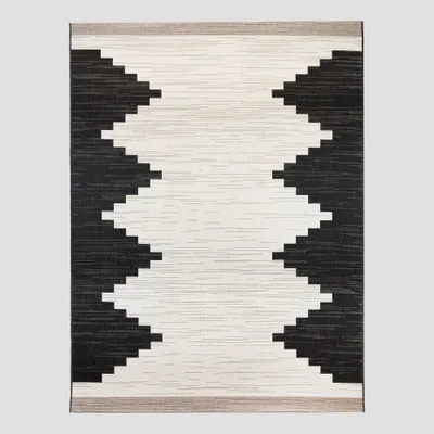 53x7 Mod Desert Outdoor Rug Neutral - Threshold