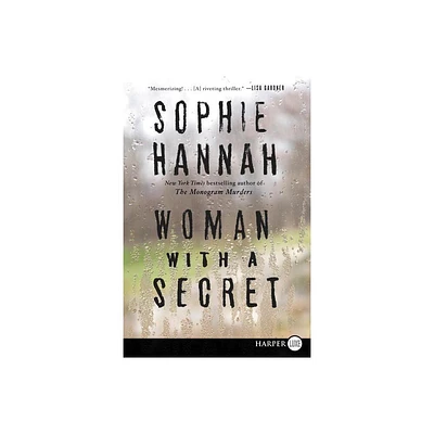 Woman with a Secret - Large Print by Sophie Hannah (Paperback)