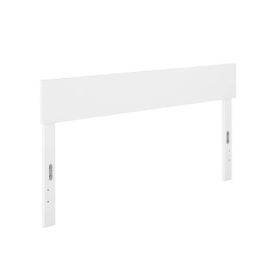 Queen Boston Headboard White - AFI: Solid Wood, Sleek Finish, Modern Design, Easy Install