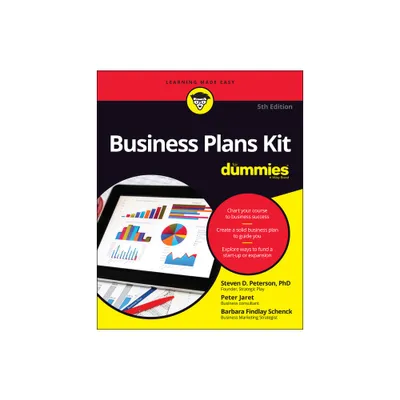 Business Plans Kit for Dummies - (For Dummies) 5th Edition by Steven D Peterson & Peter E Jaret & Barbara Findlay Schenck (Counterpack, Empty)