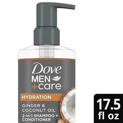 Dove Men+Care 2-in-1 Pro Hydration Shampoo - 17.5oz