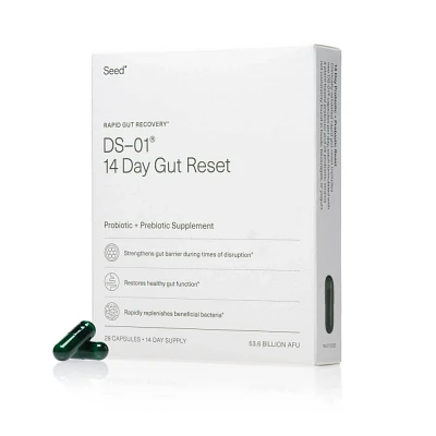 Seed 14-Day Gut Reset Probiotic Capsules - 28ct