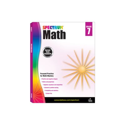 Spectrum Math Workbook, Grade 7