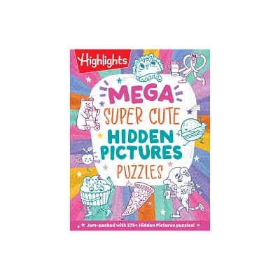 Mega Super Cute Hidden Pictures Puzzles - (Mega Hidden Pictures Puzzles) (Paperback)