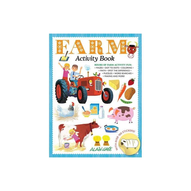 Farm Activity Book - (Alain Gre Activity Book) by Gre Alain (Paperback)