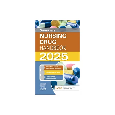 Saunders Nursing Drug Handbook 2025 - by Robert Kizior & Keith Hodgson (Paperback)