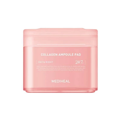 MEDIHEAL Collagen Ampoule Toner Pads - 100ct