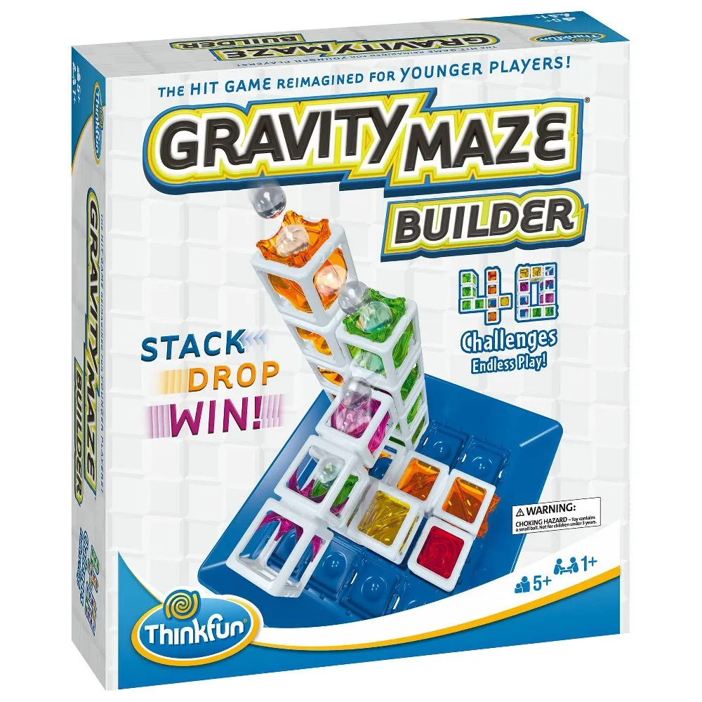 ThinkFun Gravity Maze Builder Board Game | The Market Place