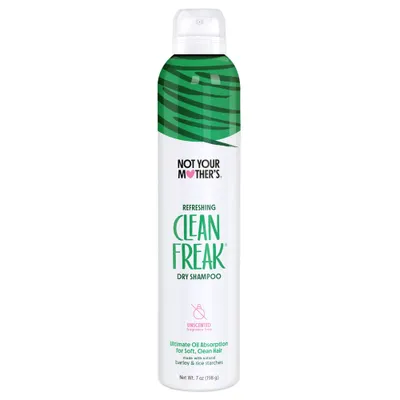 Not Your Mothers Clean Freak Unscented Refreshing Dry Shampoo - 7oz