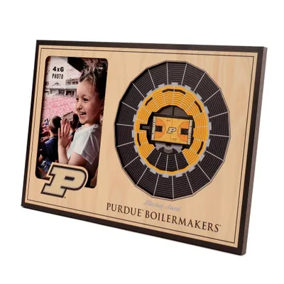 4 x 6 NCAA Purdue Boilermakers Basketball 3D StadiumViews Picture Frame