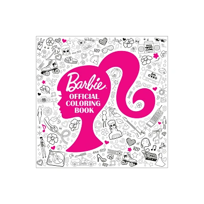 Barbie: Official Coloring Book - by Random House (Paperback)