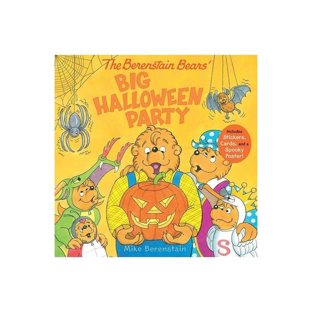 The Berenstain Bears Big Halloween Party - by Mike Berenstain (Hardcover)