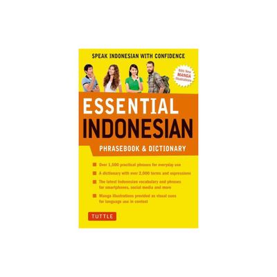 Essential Indonesian Phrasebook & Dictionary - (Essential Phrasebook and Dictionary) by Tim Hannigan (Paperback)