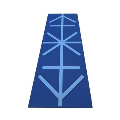 Yoga Direct Premium Alignment Yoga Mat - Blue (6mm)