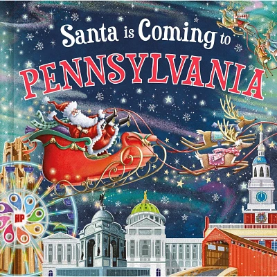 Santa is Coming to Pennsylvania - by Steve Smallman (Hardcover)