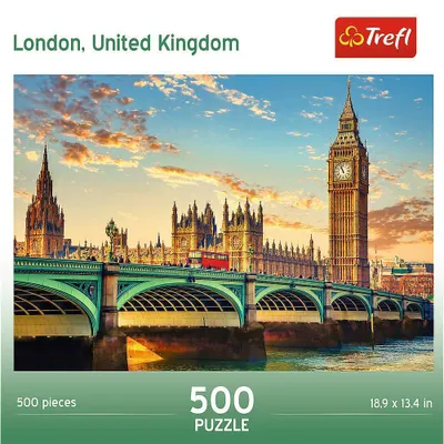 Trefl London United Kingdom 500pc Puzzle