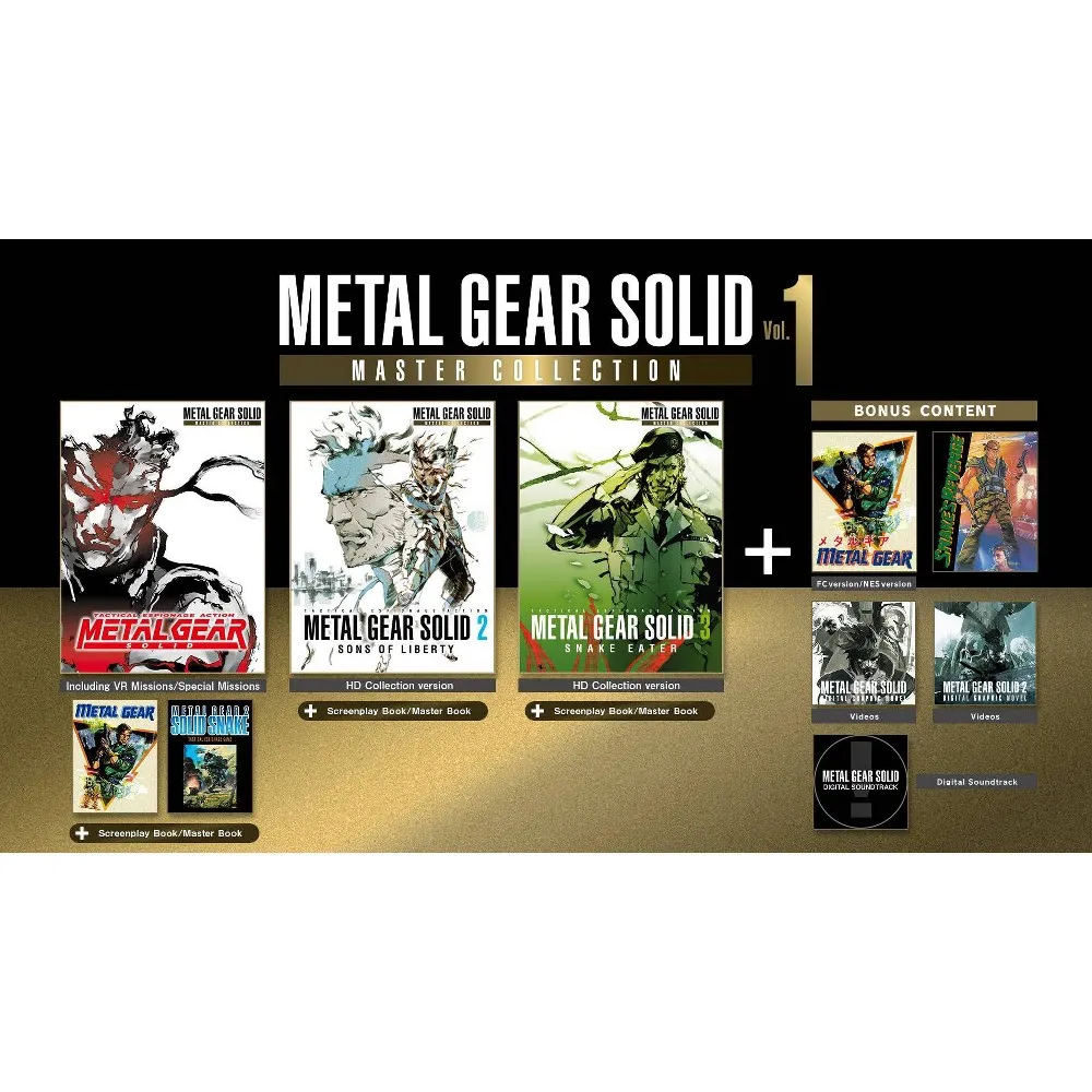 Nintendo Metal Gear Solid: Master Collection Vol. 1 - Nintendo Switch  (Digital) | The Market Place