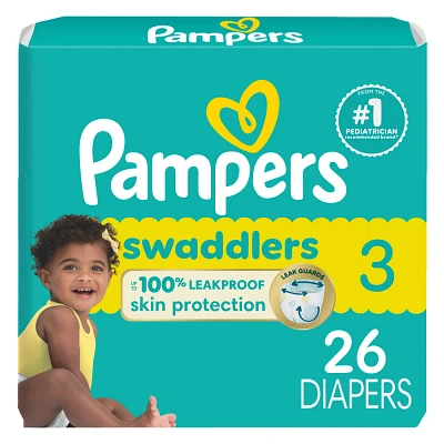 Pampers Swaddlers Sensitive Disposable Diapers - Size 3
