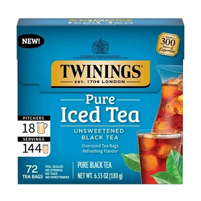 Twinings Pure Iced Tea 72ct/6.35oz