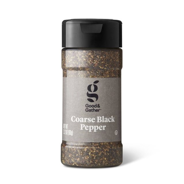 Coarse Black Pepper - 2.12oz - Good & Gather