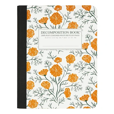 Decomposition Book 80pg College Ruled Composition Notebook (Designs May Vary)