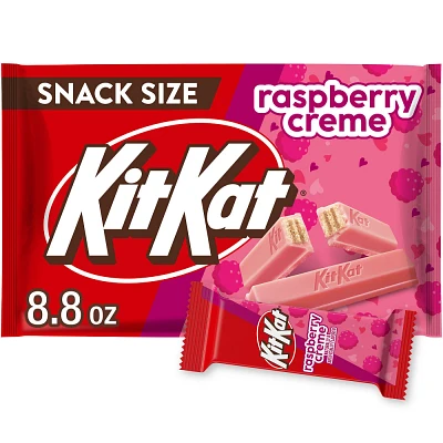 Kit Kat Valentines Day Raspberry Crme Snack Size - 8.8oz