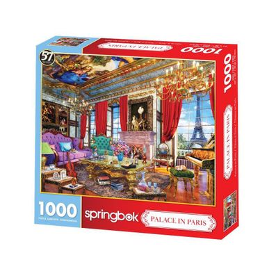 Springbok Palace in Paris Jigsaw Puzzle - 1000pc