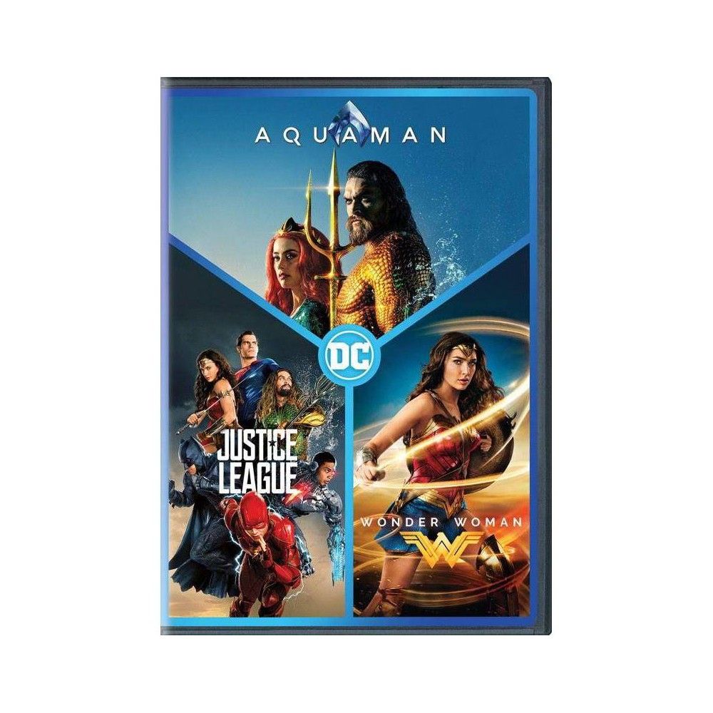 TARGET DC 3-Film Aquaman / Justice League / Wonder Woman (DVD)(2019) | Connecticut Post Mall