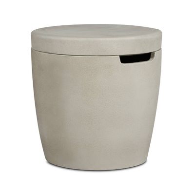 Caro Propane Tank Cover Fog - Jensen Co.: Weather-Resistant 20lb Capacity, Doubles as End Table