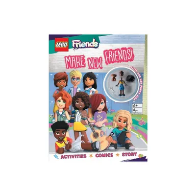 Lego Friends: Make New Friends - (Activity Book with Minifigure) by Ameet Publishing (Paperback)