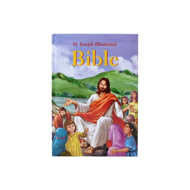 St. Joseph Illustrated Bible - by Jude Winkler (Counterpack, Empty)