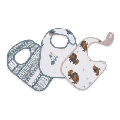 Little Unicorn Cotton Muslin Classic Bib Set